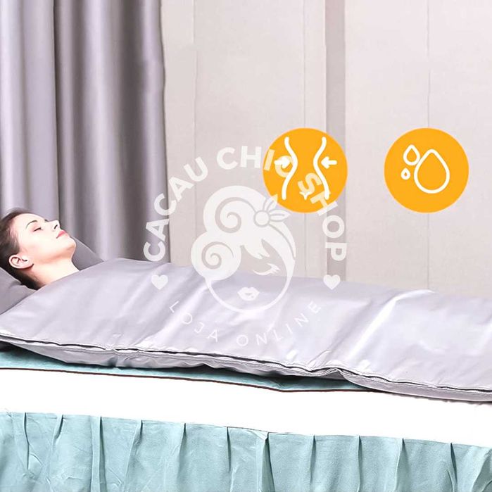 Manta de Sudação Sauna Portátil - Harmonização Facial | Corporal