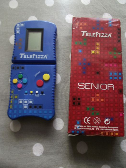 Raridade - Jogo eletronico Tetris da Telepiza