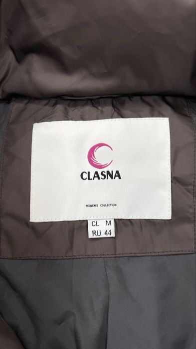 Жіночий подовженний пуховик CLASNA