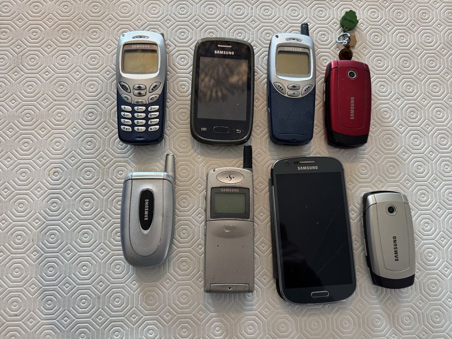 Lote 9 Samsungs Antigos p/ Colecionadores