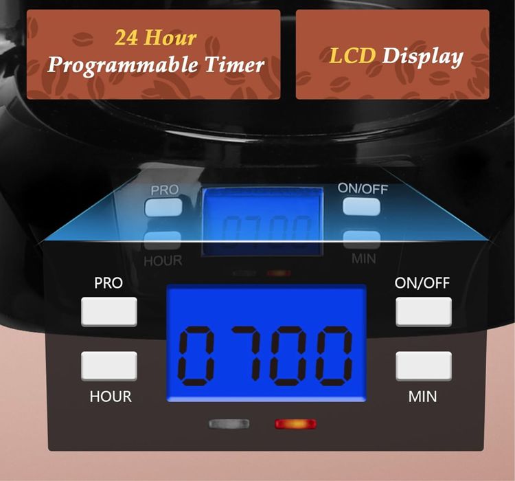 Máquina de Café Aigostar Basic Black & White — nova na caixa