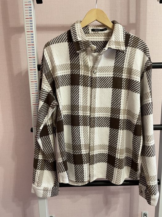 Рубашка мужская теплая