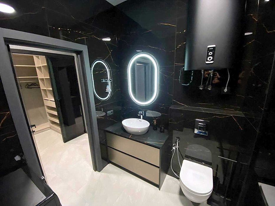 новая дизайнерская квартира в жк Олимпийский, панорама моря