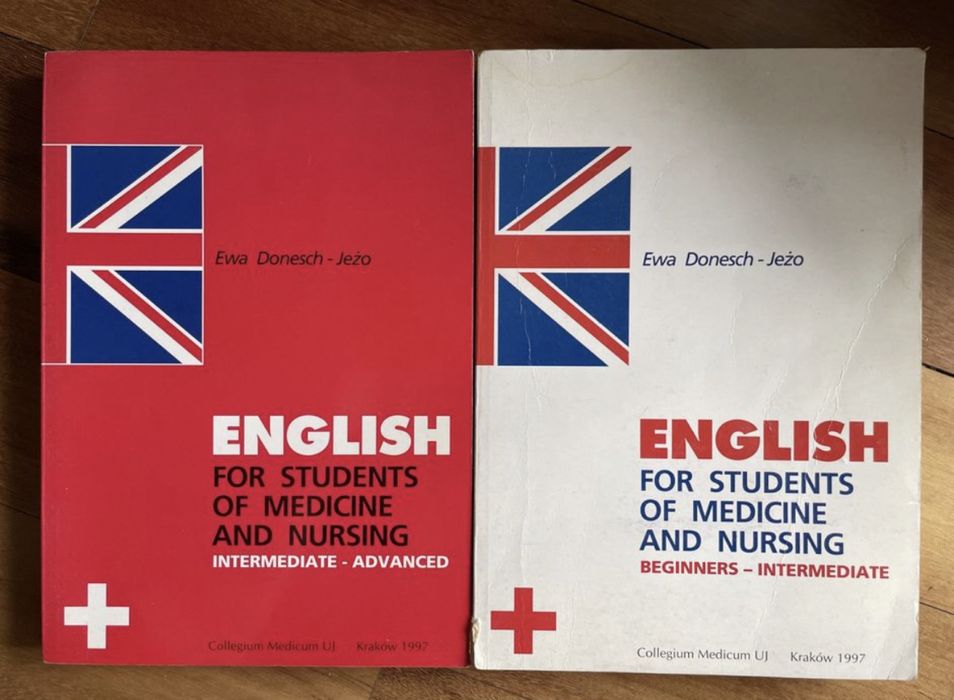 2x Ewa Donesch Jeżo English for students of medicine and nursing 1997
