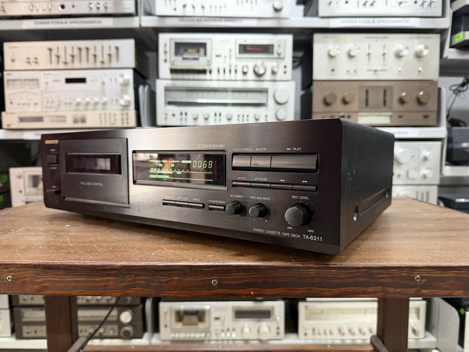 ‼️ Magnetofon kasetowy Onkyo TA-6211 Audio Room