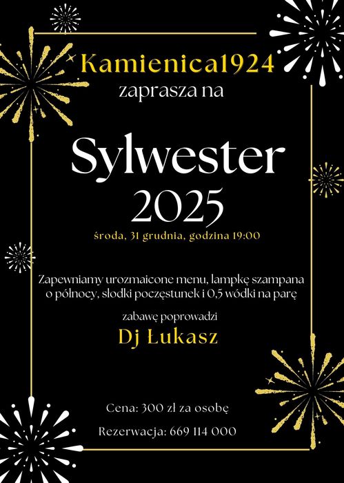 S Y L W E S T E R 2025 Szczecinek SYLWESTER