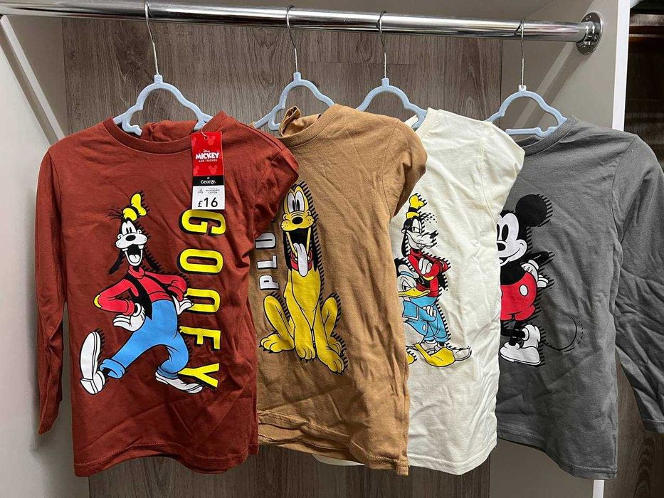 Набір 4 реглана George розмір 4-5