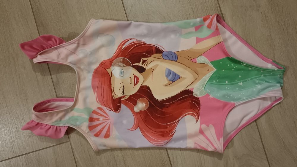 H&M Disney 122/128 strój kąpielowy Mała Syrenka