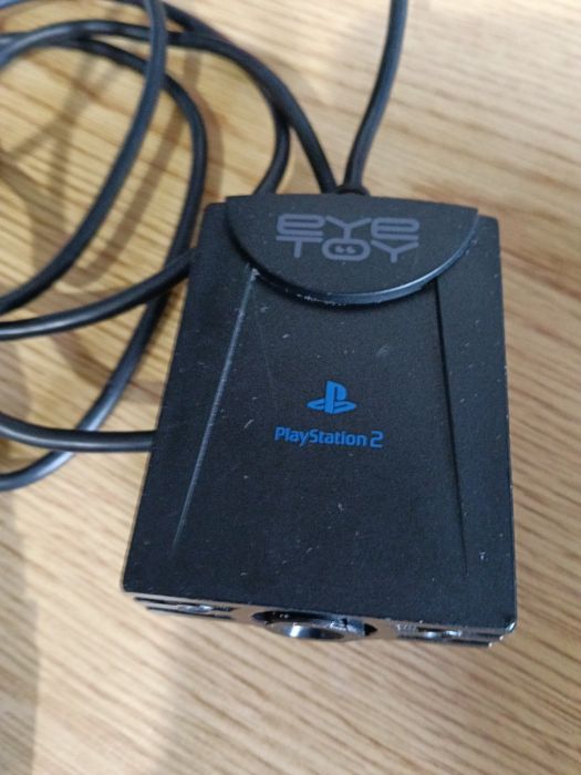 Câmara Eye Toy para Ps2 + 4 jogos Eye Toy