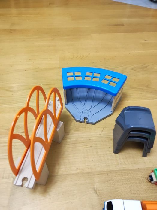 Klock kolejowei drewniane IKEA