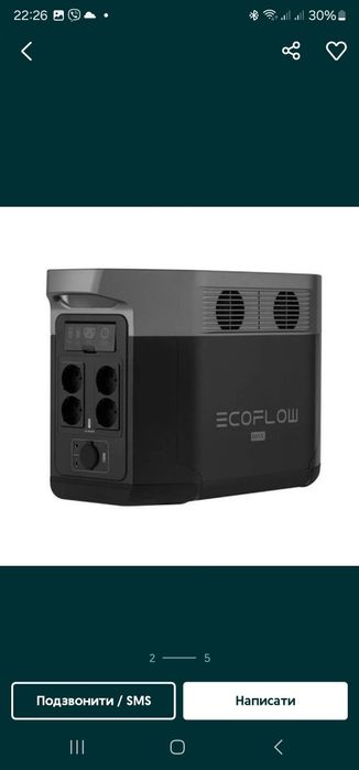 Зарядная станция EcoFlow DELTA Max 1600(1612 Вт год)