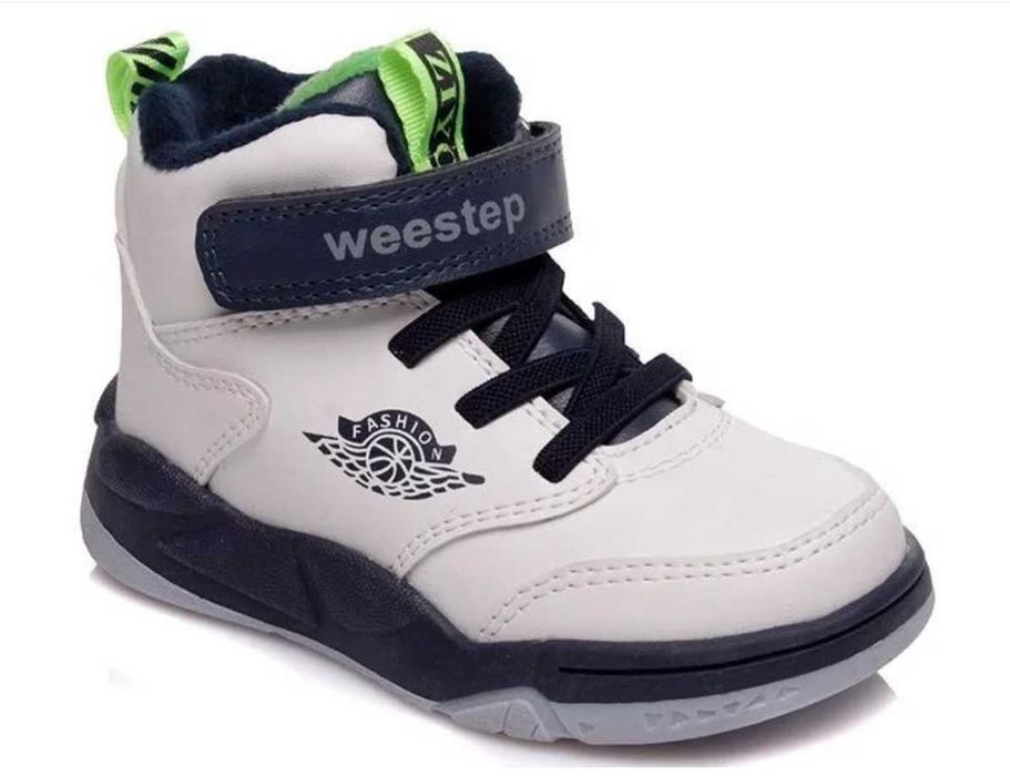 Демісезонні черевики для хлопчика ТМ Weestep білий р  23 (14,5 см)