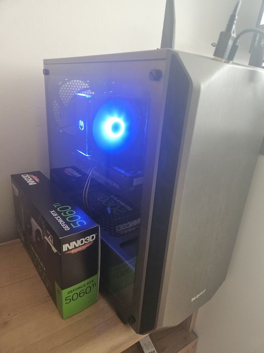 PC do gier i pracy AMD Ryzen 7 5700x  RTX 5060 Ti 32gb Ram
