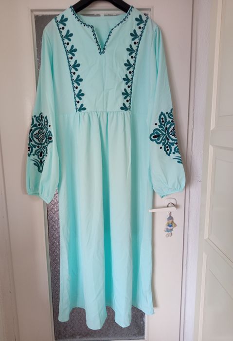 Sukienka tunika maxi Boho warszawa Mokotów