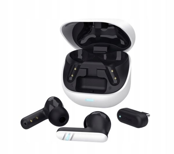 Słuchawki Trust GXT 409 Oxxie Bezprzewodowe Dokanałowe TWS Gaming