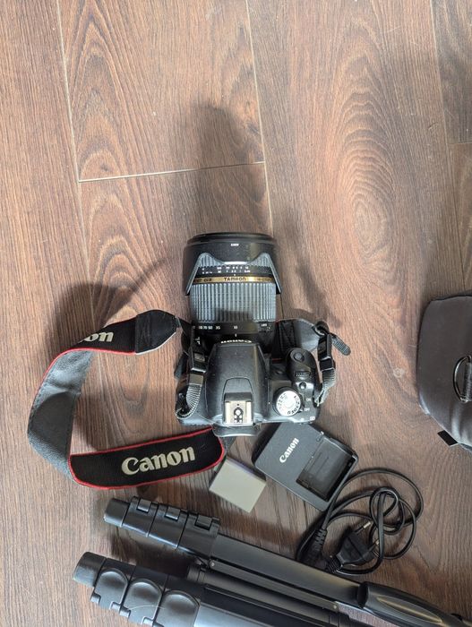 Canon EOS 500D + Мегазум Tamron 18-270 + Штатив Velbon