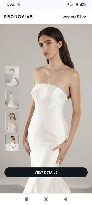Vestido de noiva Pronovias 2025