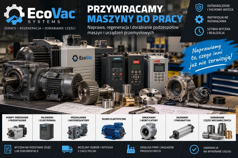 Regeneracja• Naprawa• Dorabianie podzespołów