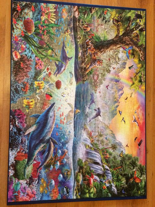 Obraz z puzzli "Utopia"