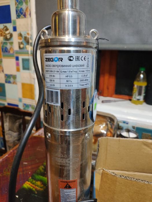 Насос свердловинний шнекоовий