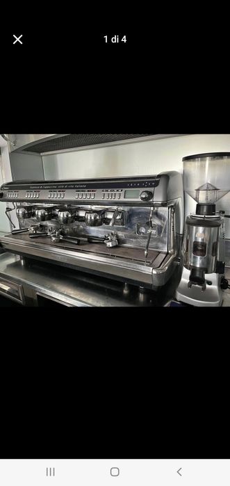 La cimbali m39 dosatron 4 grupos