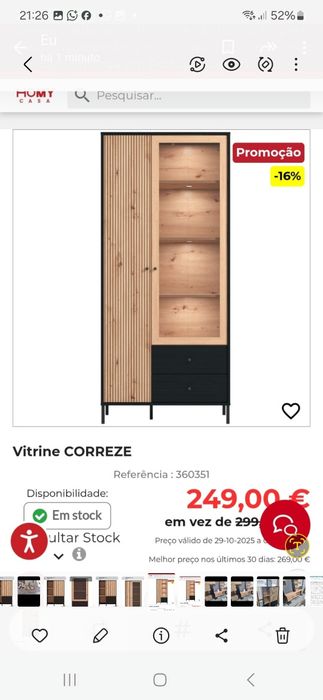 Vendo conjunto de moveis comprados ha 6 meses