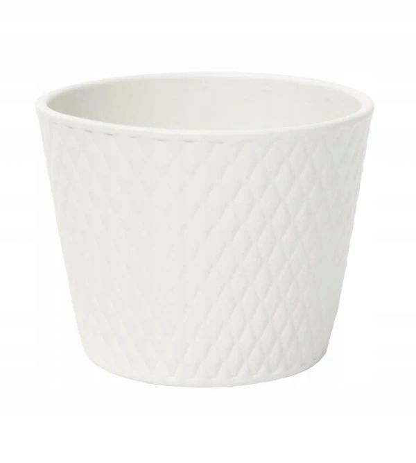 Osłonka Ceramiczna Harlekin roz. 14,5 cm BIAŁY MAT