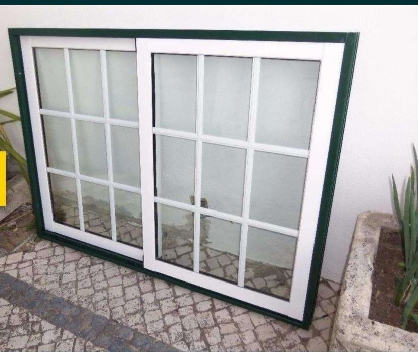Janela Alumínio Vidro Duplo - Porta Aluminio