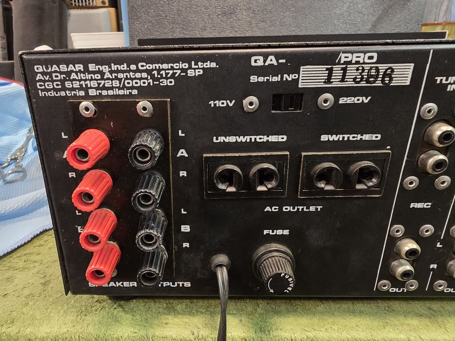 QUASAR QA-1150 wzmacniacz stereo 4.0.