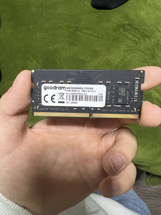 Оперативна пам'ять DDR4 16GB (2x8GB) 3200MHz SO-DIMM Samsung Goodram