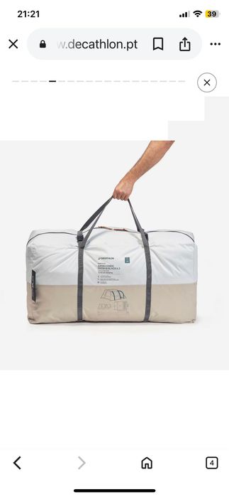 Tenda de campismo