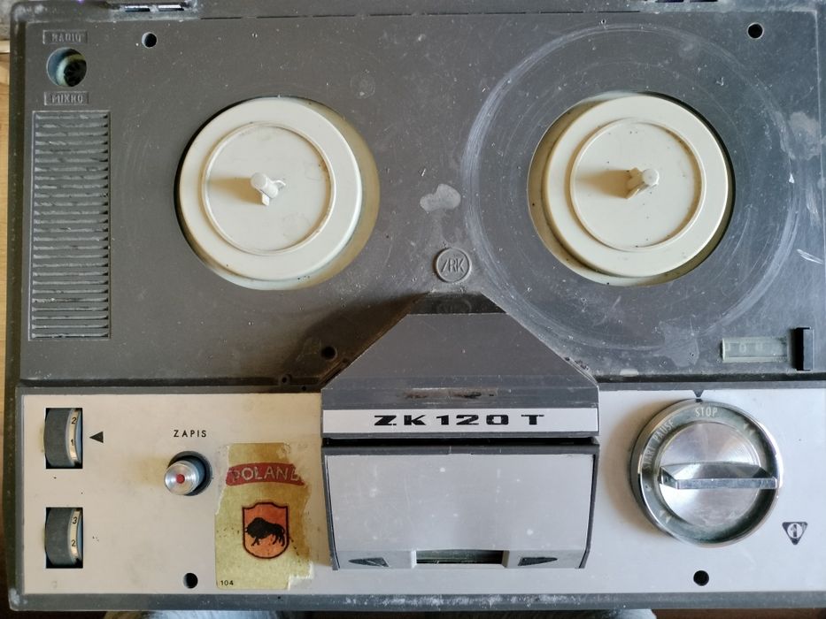 Magnetofon UNITRA ZK 120T . Darmowa wysyłka.