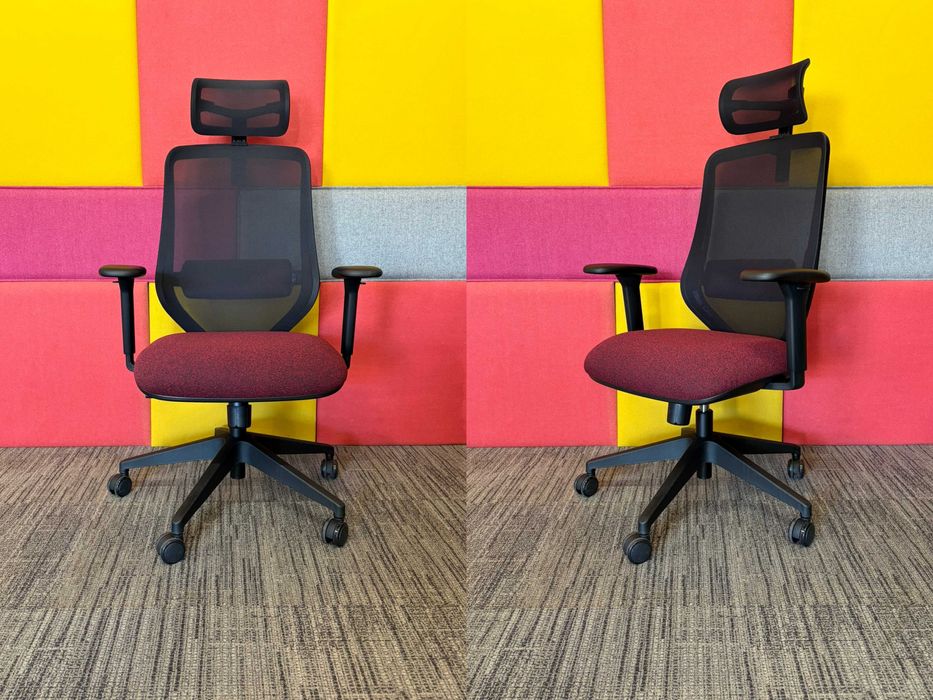 NOWY Fotel biurowy ergonomiczny obrotowy okazja! 1