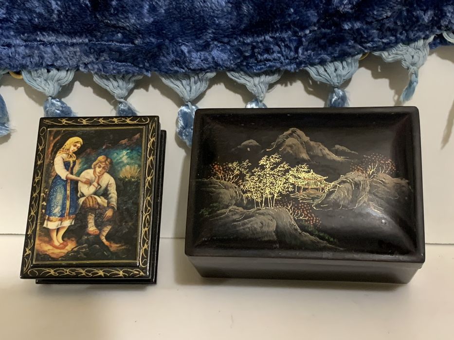 Винтажные шкатулки как на фото