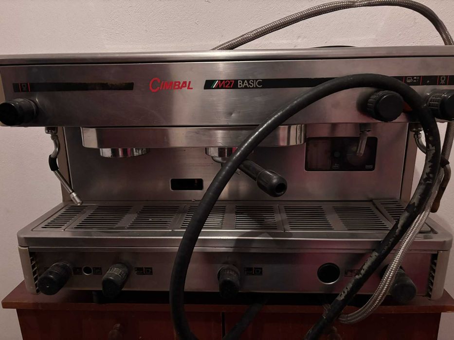 Máquina de café Cimbal M27 Basic com 2 moinhos
