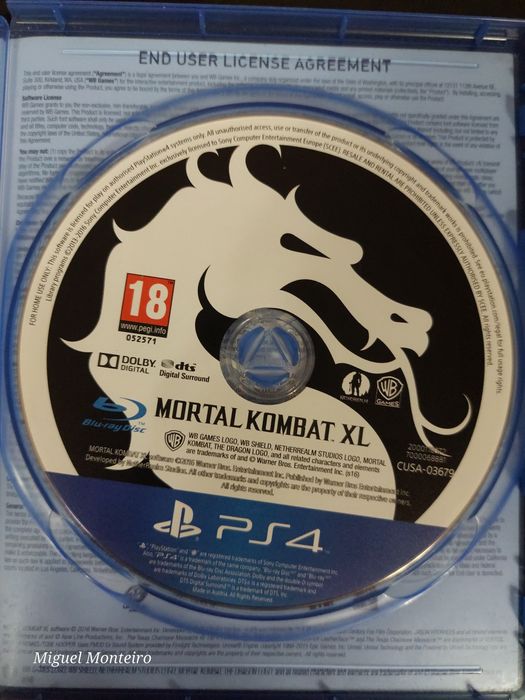 PS4 - Mortal Kombat XL