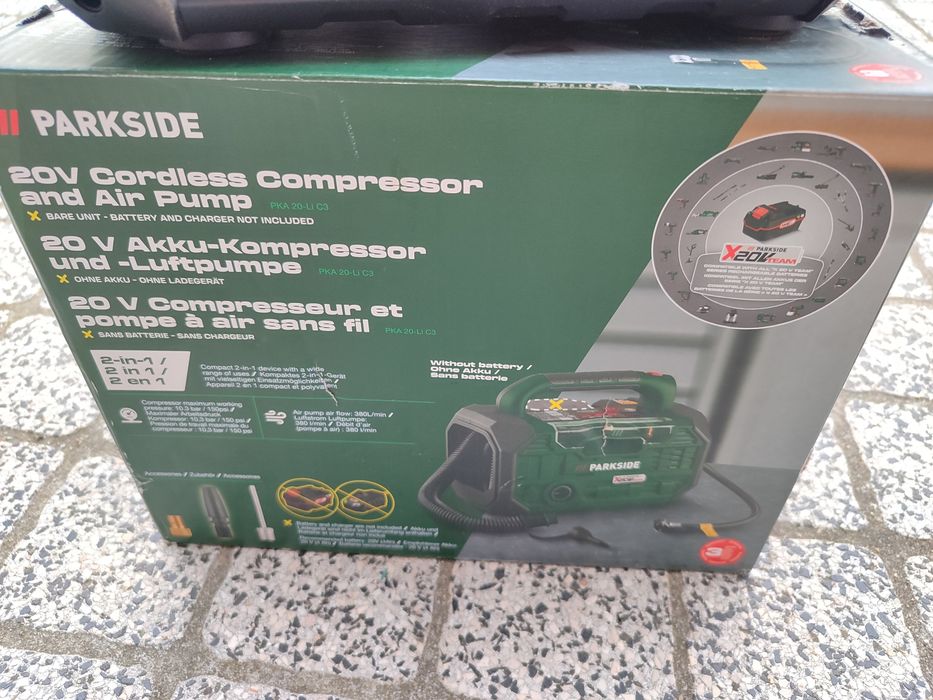 Compressor a bateria PARKSIDE