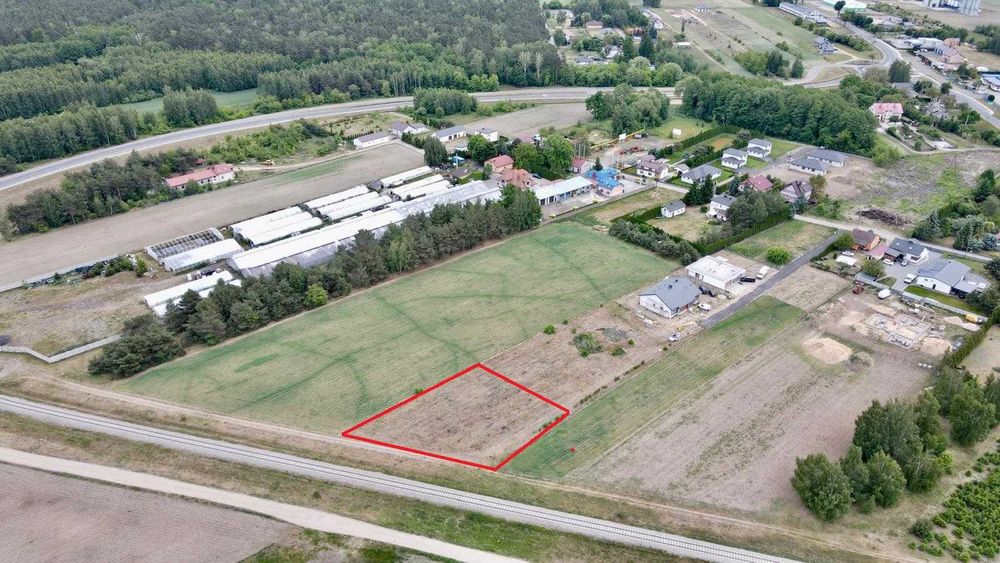 Działka budowlana 1430 m² ul.Sikorskiego - Widok 2