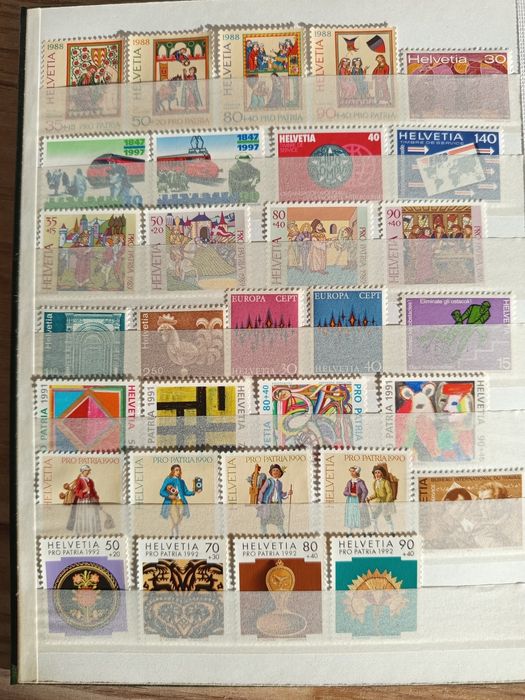 Selos da Suiça .