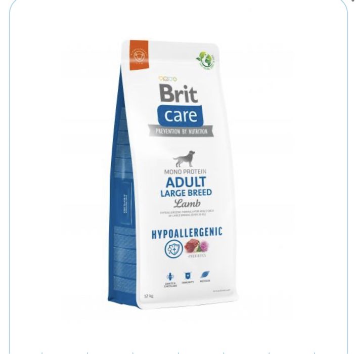 Brit Care Adult Large Breed Lamb&Rice 12кг