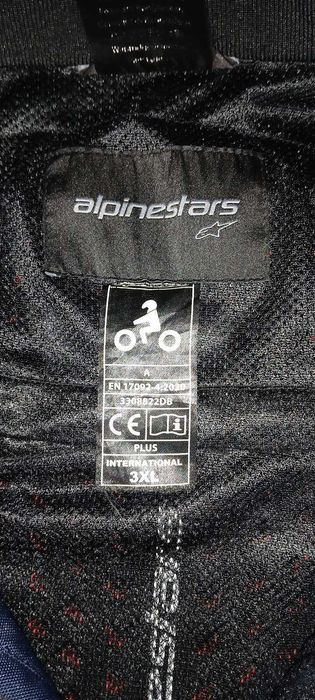 Casaco ALPINESTARS Luc V2 Air Navy - 3XL -  USADO