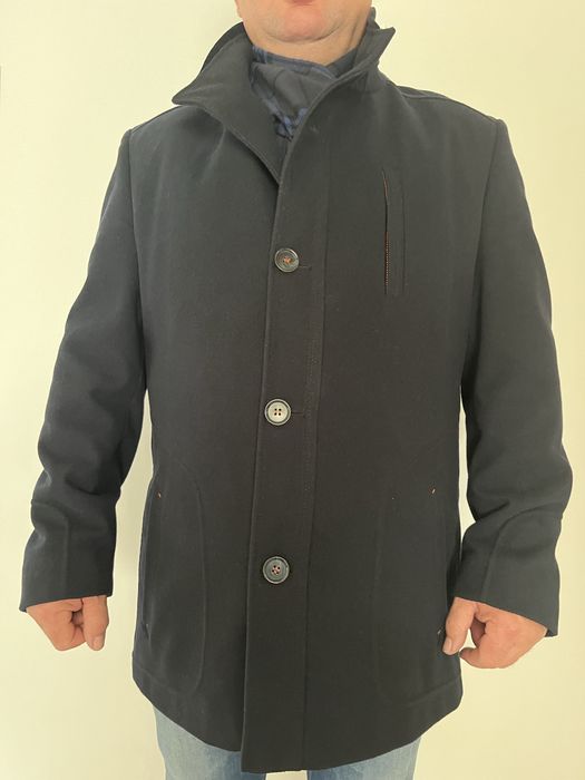 Plaszcz meski czarny