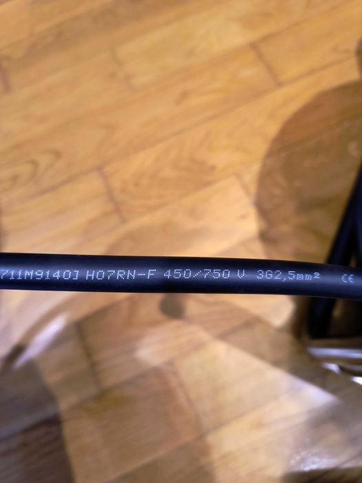 Przedłużacz kabel 50m 3x2.5mm2 Miedź!!! guma!!