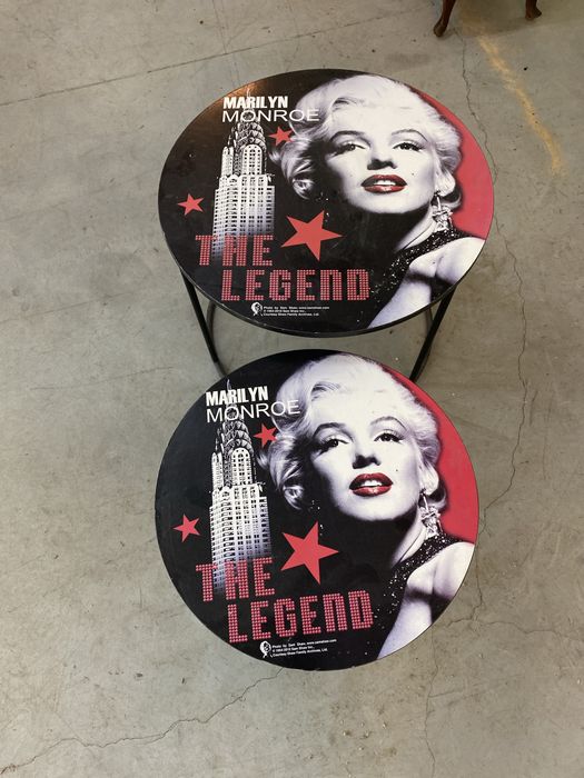 Mesas de apoio Marilyn Monroe
