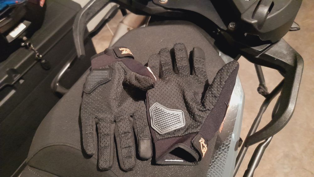 Luvas verão motociclo