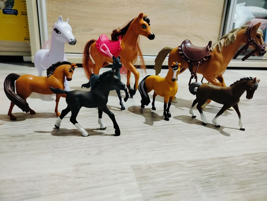 Zestaw koni Spirit Mustang duch wolności Schleich