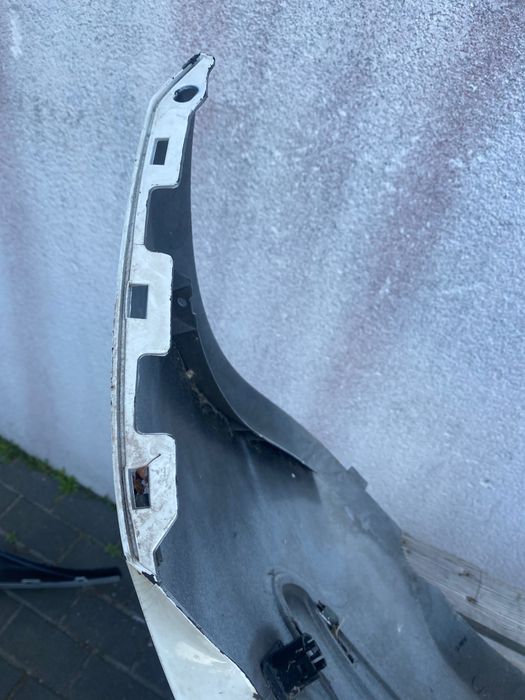 Zderzak Fiat 500 tył chrom 07-12