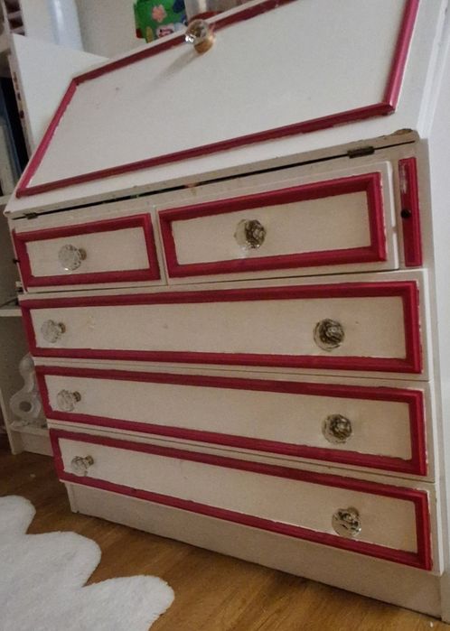 Escrivaninha / Móvel Vintage de Gavetas (Ideal para Restauro / Upcycling)