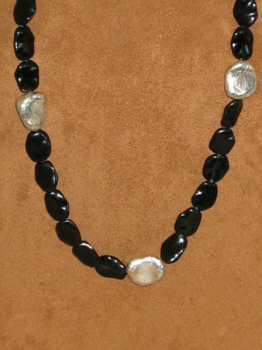 Colar Prata de Lei 925. Contrastado C/Flurite