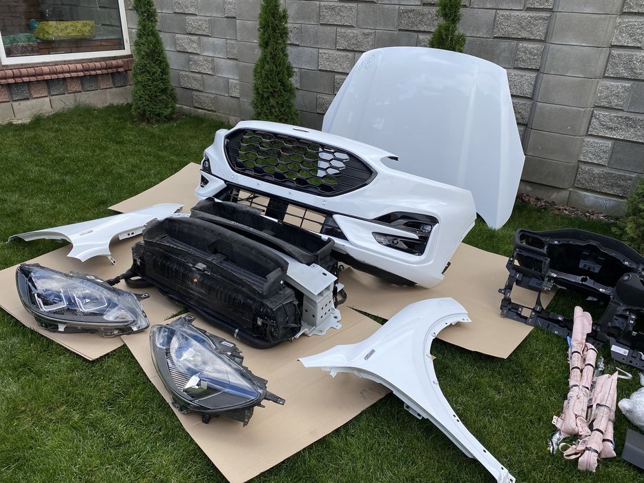 Ford Escape. Ford Kuga MK2 MK3 MK4 2013 - 2026 Бампер Капот Крило Фара Телевізор Підсилювач Радіатори Захист Підкрилок Арка весь комплект РОЗБОРКА